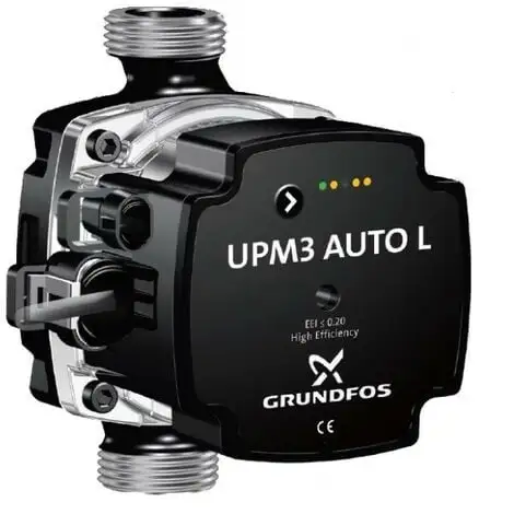 Circulateur Grundfos UPM3 25-70 180 230V Chauffage Central électronique - économe En énergie 4 Circulateur Grundfos UPM3 25-70 180 230V Chauffage Central électronique - économe En énergie – Image 4