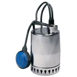 Grundfos Unilift KP 350 A1 Pompe De Relevage (Longueur Câble Électrique 10m) - Rouge / Noir / Acier Inox