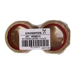 Raccord Union Laiton GRUNDFOS 2-11/4 RG - 2 Pièces - 96568019